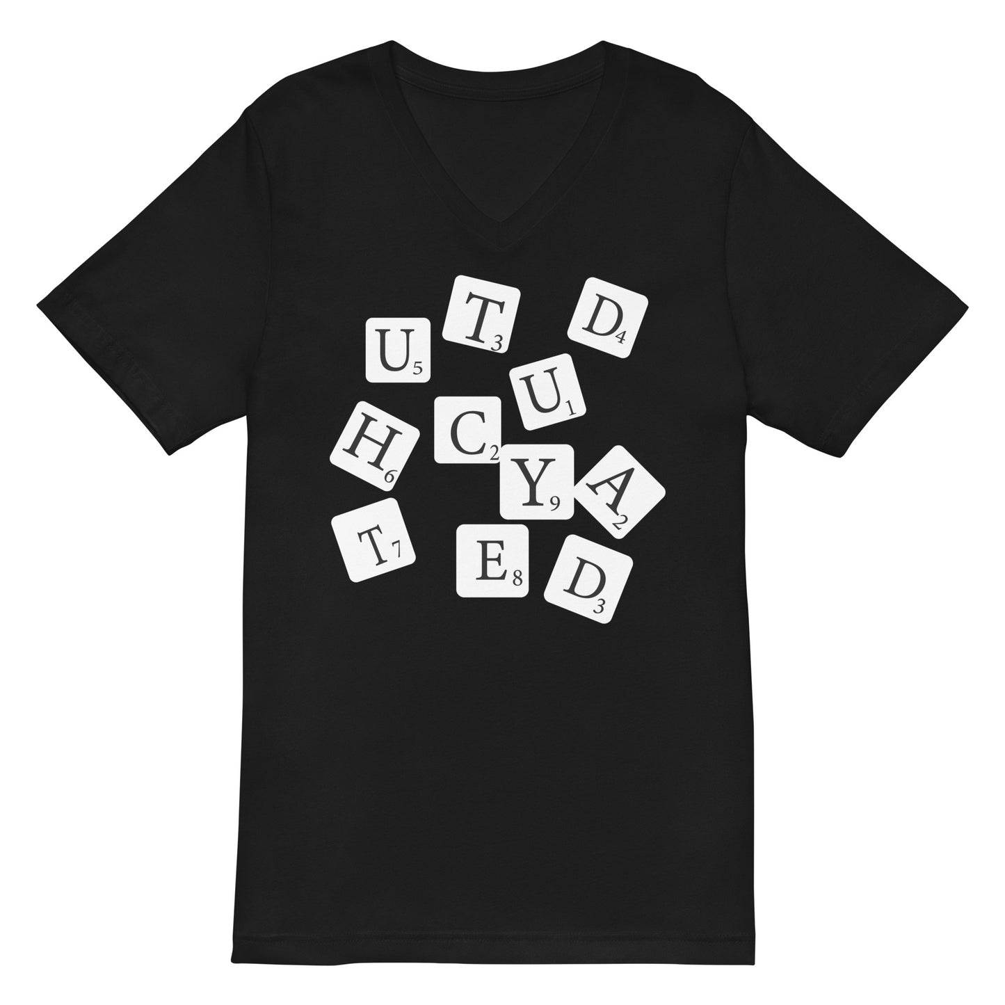 LETTER BLOCKS BLACK TEE